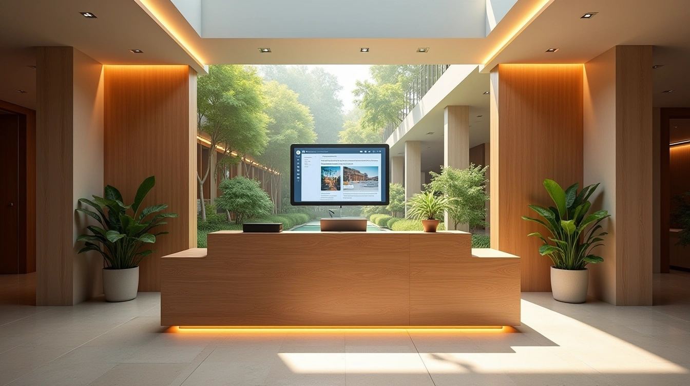 How does a digital welcome book improve the guest experience?